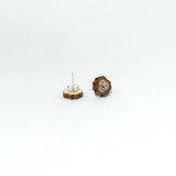 Lion Earrings Sterling Silver Backs
