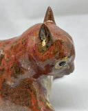 Red Squirrel - Handmade Ceramic Sculpture