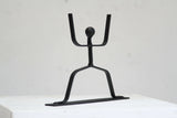 Large Goddess Yoga Pose - Steel Sculpture