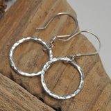 Silver Hoop Earrings