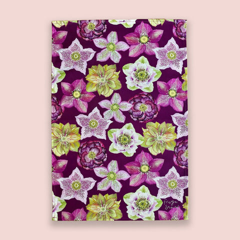 Hellebores - Tea Towel