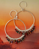 Daybreak Gemstone Earrings - Russet