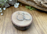 Petal Echo Half Hoop Earrings by Curious Magpie Jewellery (7)
