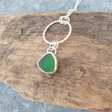 Silver and Seaglass Pendant