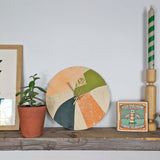 Screen Printed Birch Ply Clock