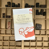 Dive Right In… Tea Towel