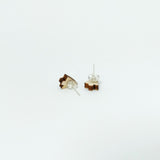 Xmas Tree Earrings Sterling Silver Backs