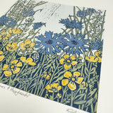 Cornflowers and Poppyheads 3