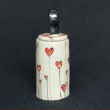 Loveblooms Keepsake Pot - handmade ceramic