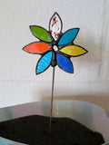 Multicoloured Flower Spikes - Stained Glass
