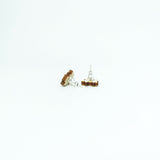 Tree Earrings Silver Plated
