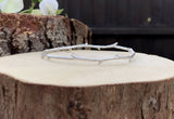 Silver Twig Bangle by Curious Magpie (6)