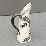 Evening Leaves Jug - handmade ceramic
