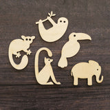 Design Your Own Brooches Kit - Deep In The Jungle