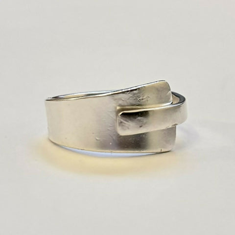 1928 Sterling Silver Teaspoon Ring