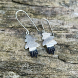 Oak Leaf Drop Earrings