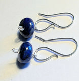Rich Blue Lapis Lazuli Earrings