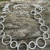 circles and chain necklace BCH 2