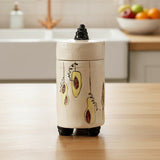 Seeds of Happiness jar - handmade ceramic