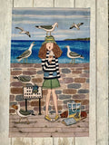 Please do not feed the Gulls - Tea Towel