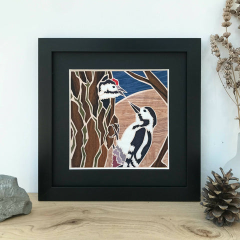 Woodpecker - Framed Giclee Print