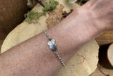 Silver Oak Leaf Bracelet by Curious Magpie Jewellery (4)
