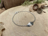 Silver Oak Leaf Bracelet by Curious Magpie Jewellery (2)