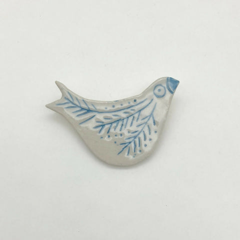 Bird Brooch - Ceramic