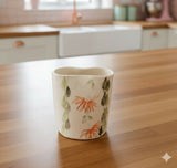 Dancing Flowers Vase - handmade ceramic