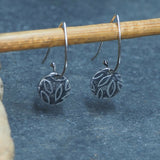 Silver Leaf Earrings
