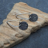 Silver Leaf Earrings