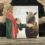 Hawthorn - Original Painting On Wood