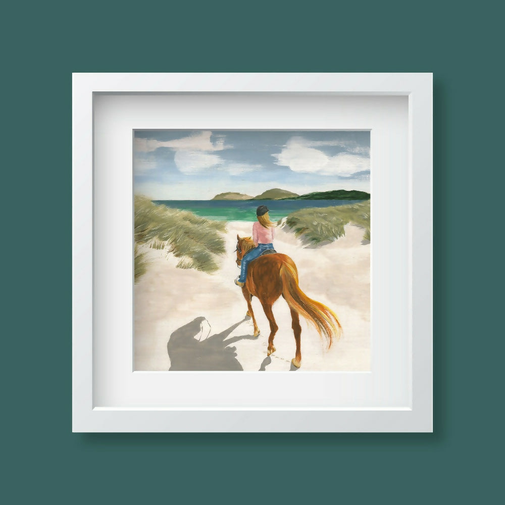 A Gentle Walk To The Sea - Giclee Print