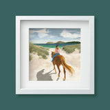 A Gentle Walk To The Sea - Giclee Print