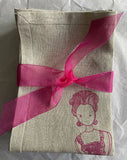 A Pair of Linen Napkins - Screen Print