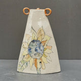 Big Sunflower Vase - handmade ceramic
