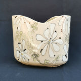 Happy Daze Vase Or Utensil Holder - handmade ceramic