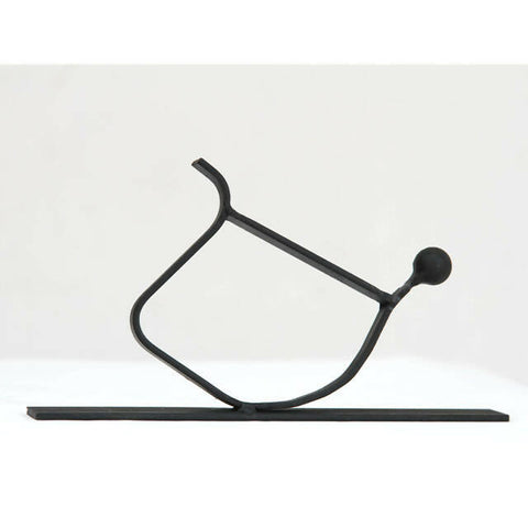 Bow Yoga Pose - Steel Sculpture