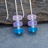 Glass Bead Drop Earrings