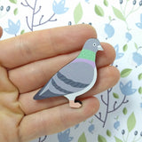 Pigeon Pin Badge