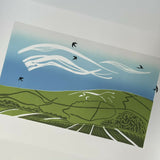 Uffington White Horse Giclee Print
