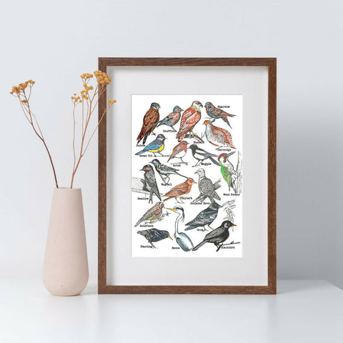 Fenland Birds - Art Print