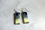 Flagstones - Fused Glass Earrings