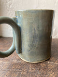 Handmade Forest of Dean Fern Print Cup