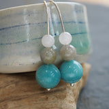 Amazonite Drop Earrings