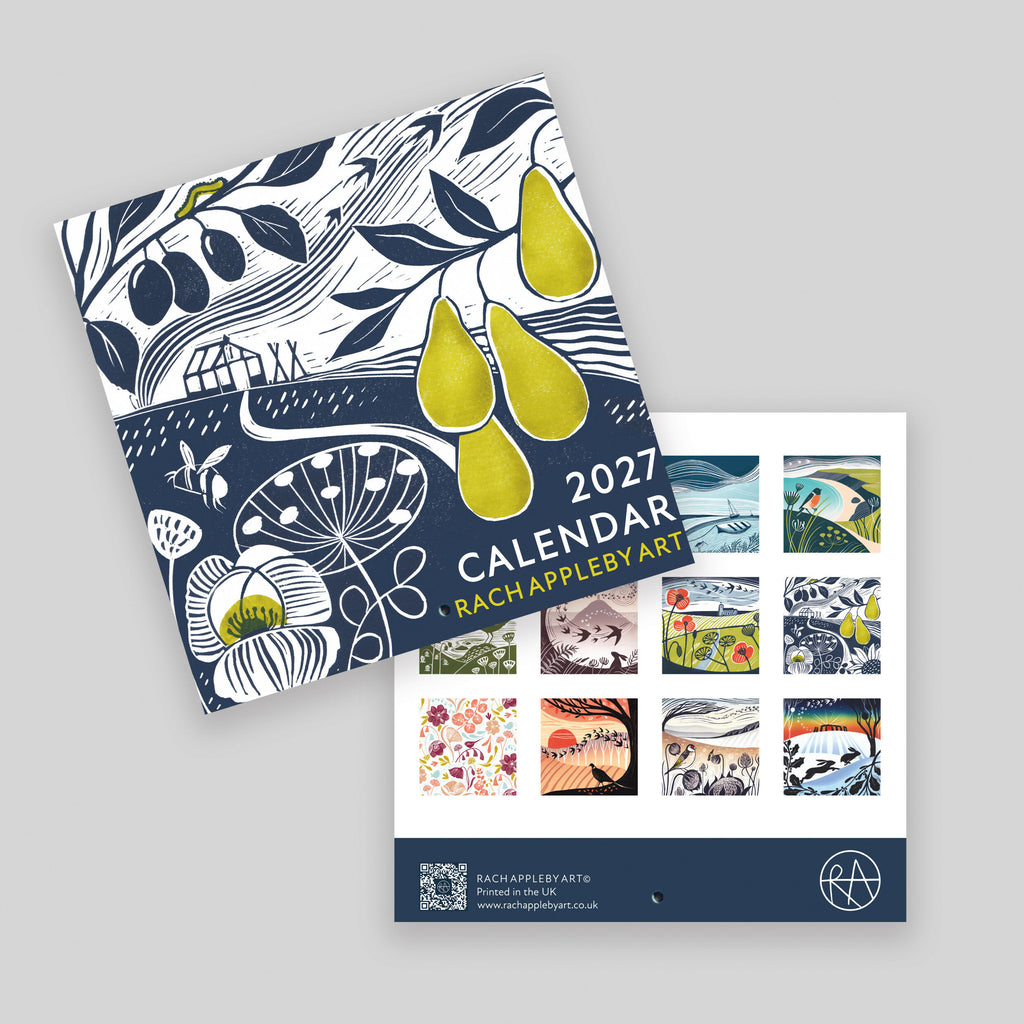 2027 Calendar - Landscapes Through the Seasons By Rachel Appleby