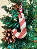 Handmade Ceramic Christmas Decorations - Set of 3