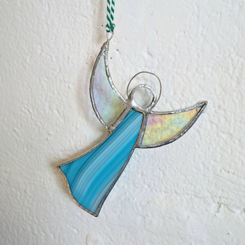 Christmas Angel - Stained Glass Decoration
