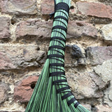 The Green Man - One-of-a-kind Turkey Wing Hand Broom