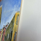 Santa Croce, Early Morning - Original Painting - Acrylic on Board